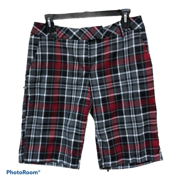 BCX Plaid Bermuda Shorts - Picture 2 of 3